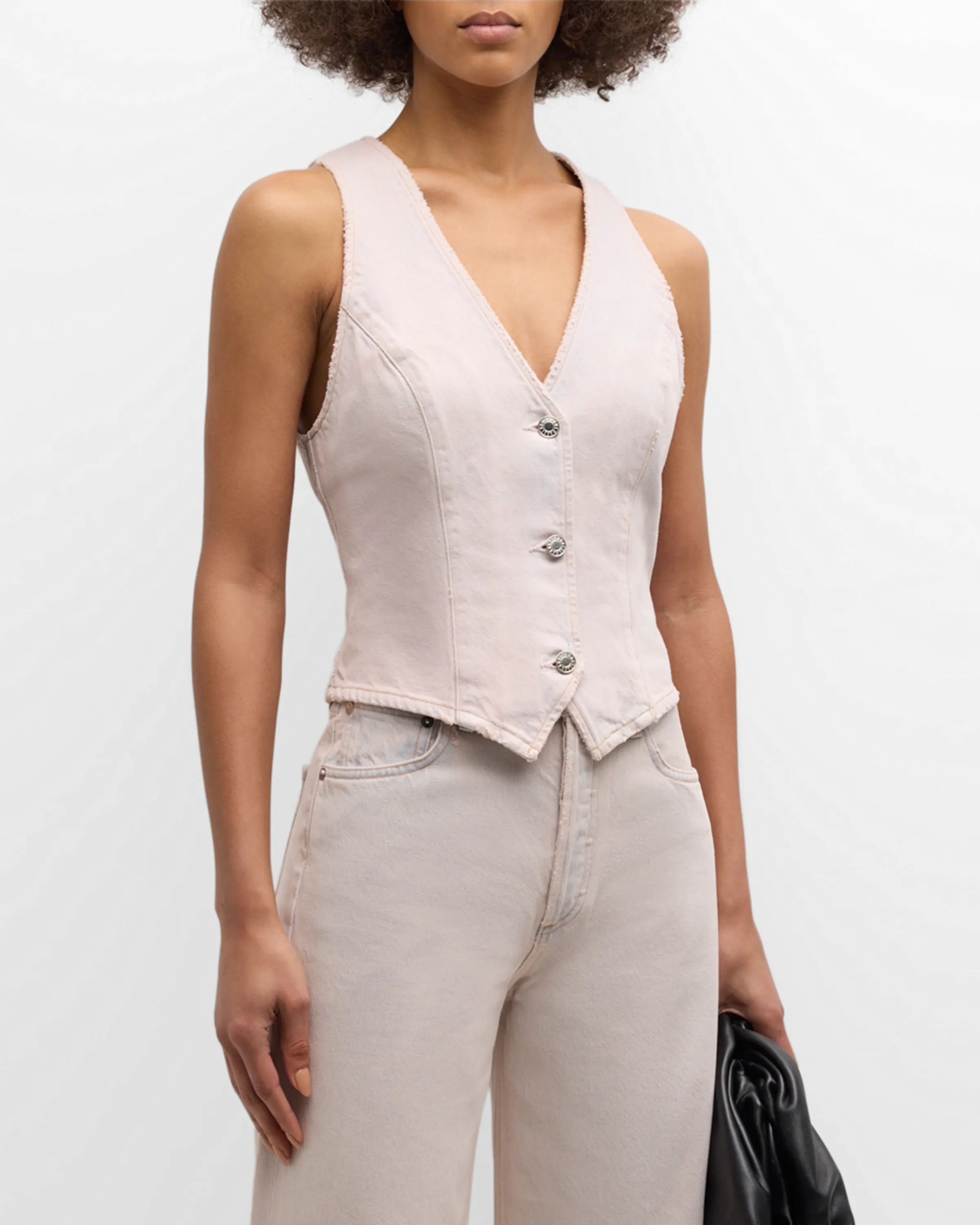 AGOLDE "Heller Vest" W - Tarte - Image 6