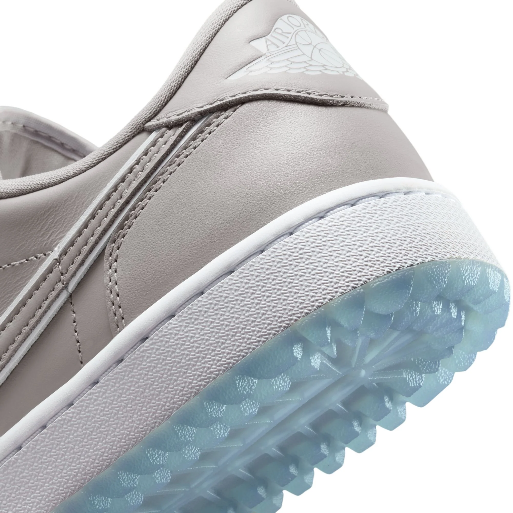 Air Jordan "1 Low Golf" Mens - Medium Grey / White / Blue Tint - Image 4