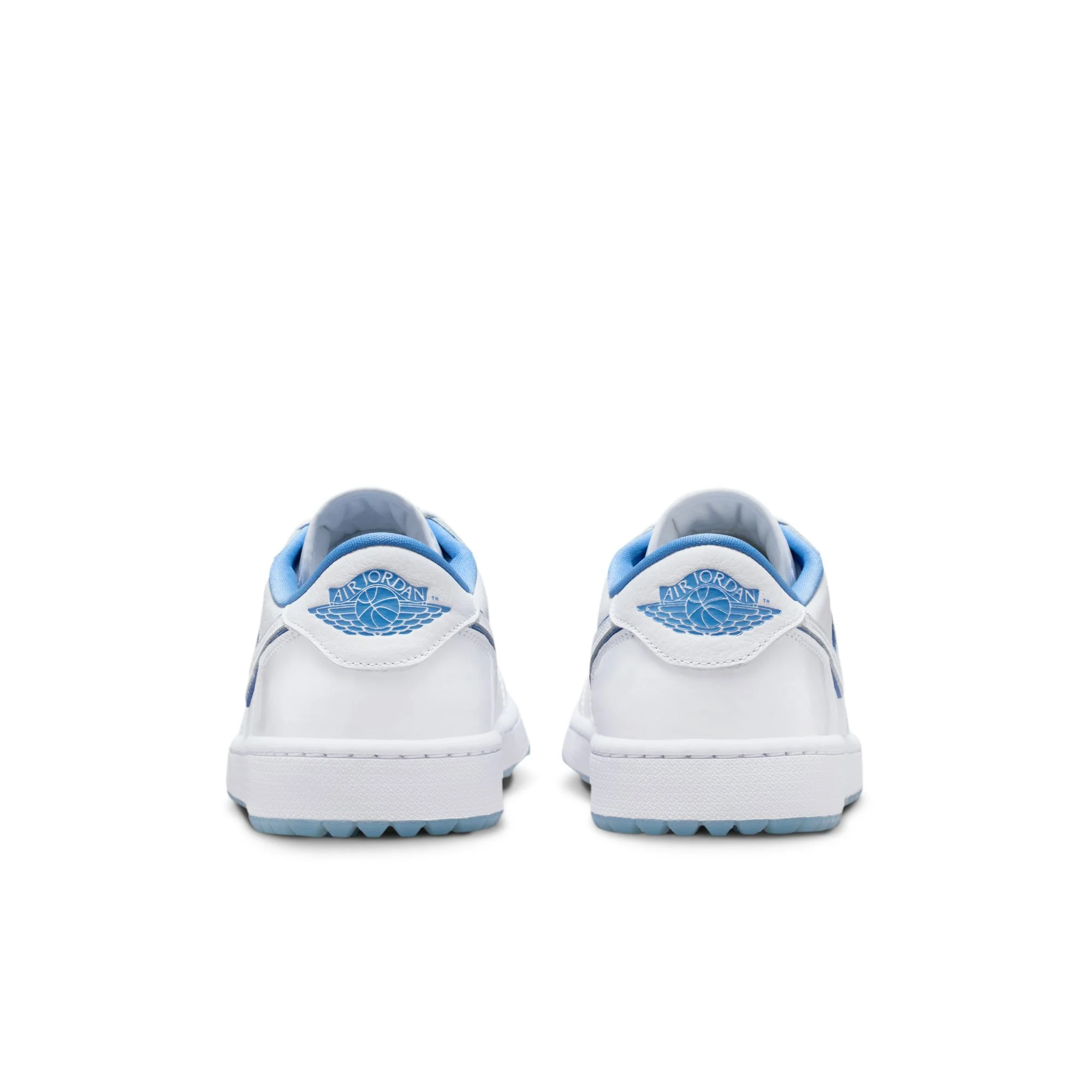 Air Jordan "1 Low Golf" Mens - White / Legend Blue-Blue Tint - Image 3