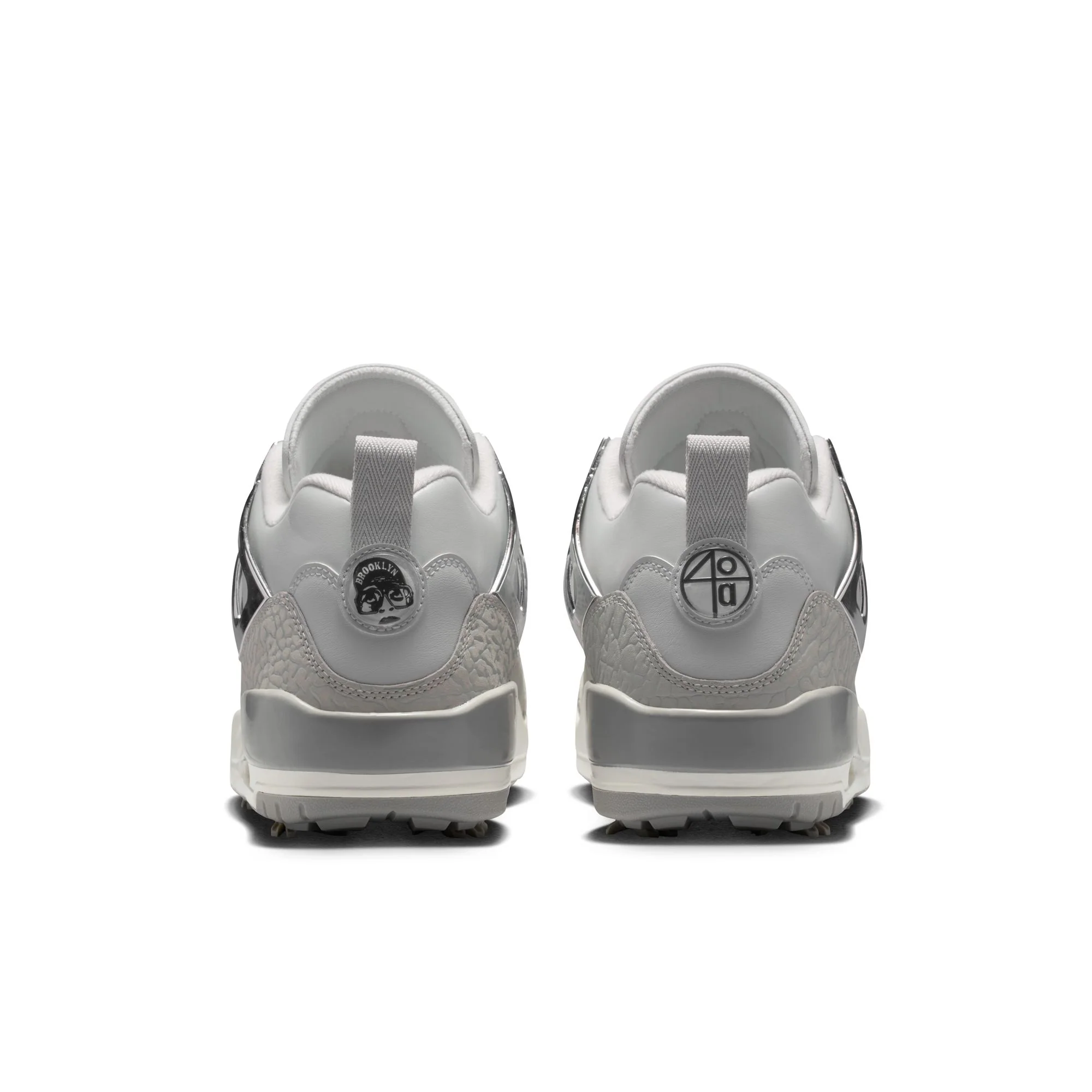 Air Jordan "Spizike Golf" Mens- Lt Iron Ore / Black / Neutral Grey - Image 3