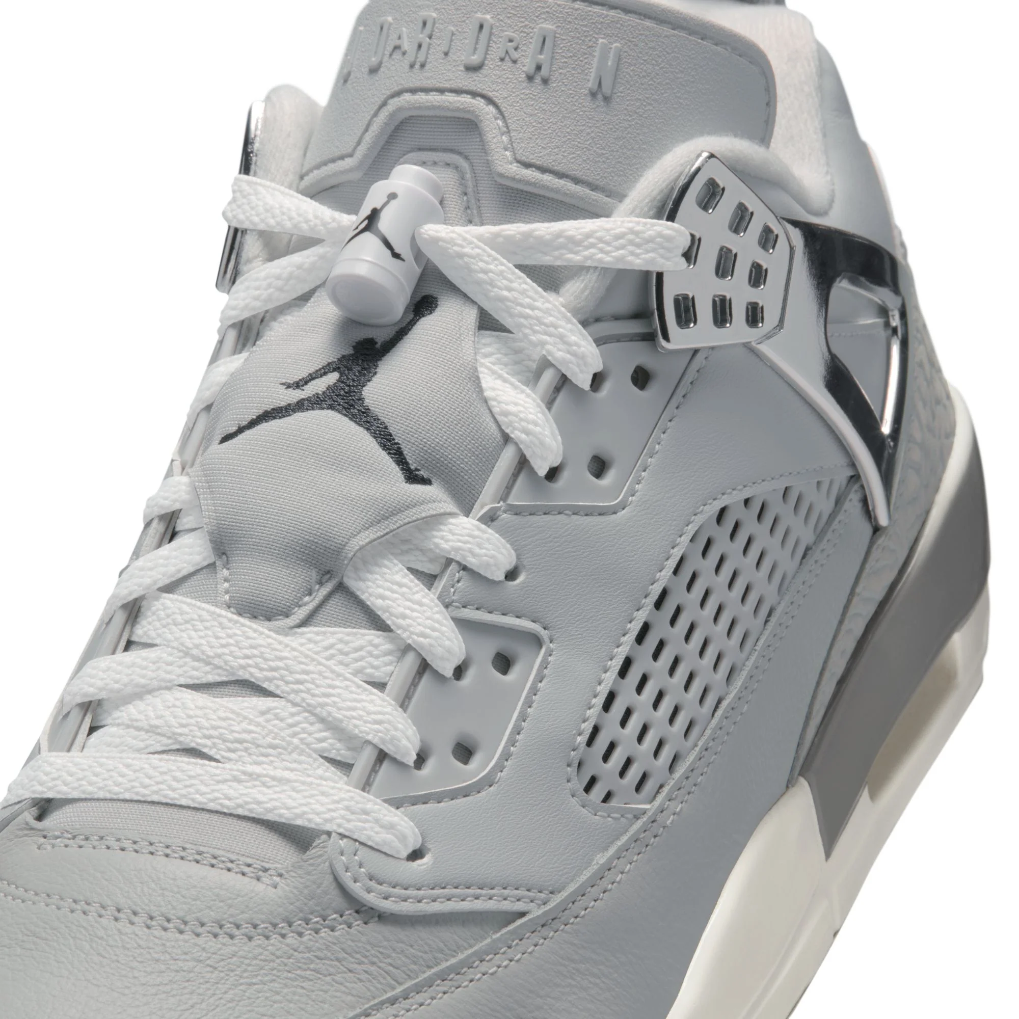 Air Jordan "Spizike Golf" Mens- Lt Iron Ore / Black / Neutral Grey - Image 4