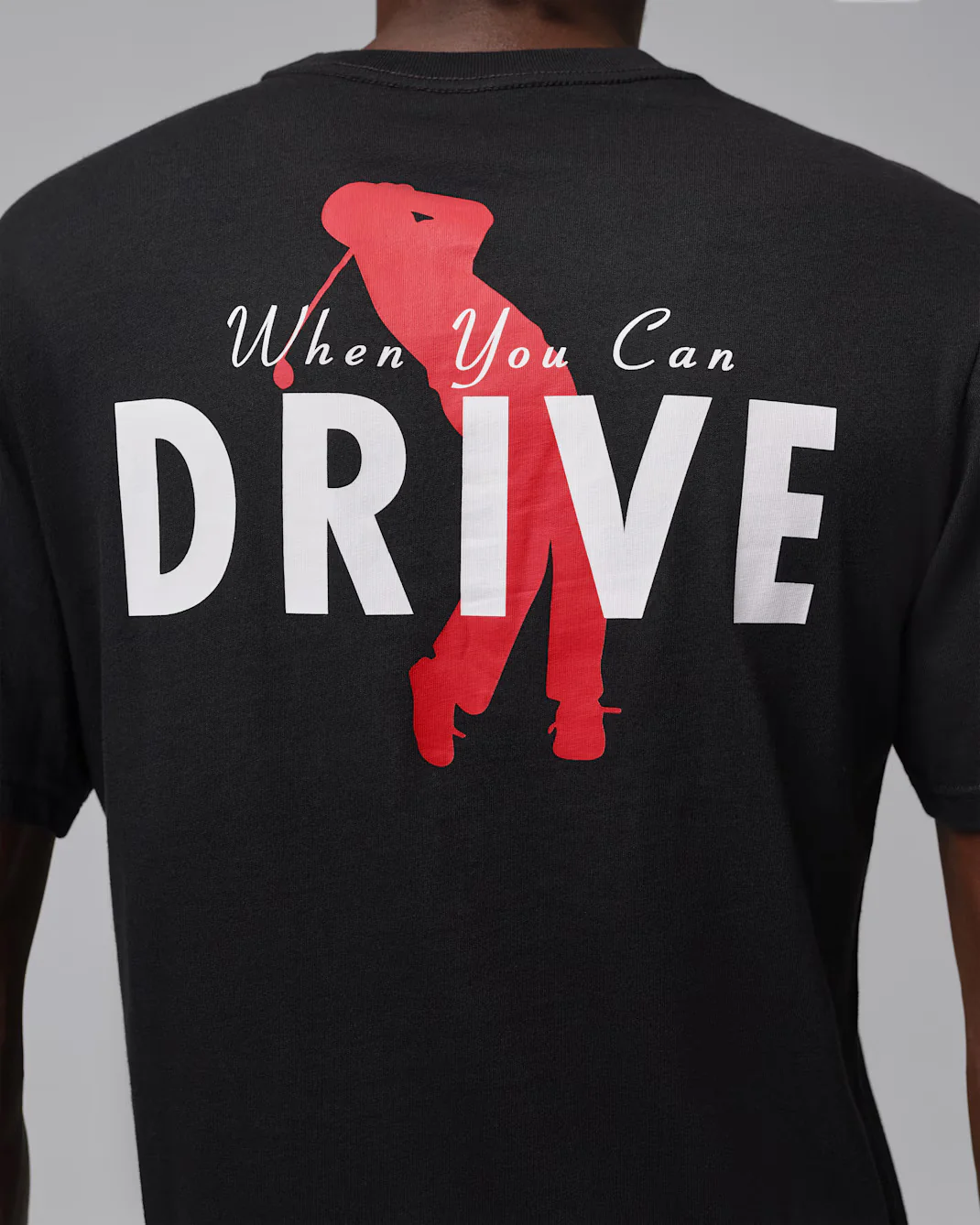 Air Jordan "Sport Dri-FIT Golf T-Shirt" Mens - Black - Image 3