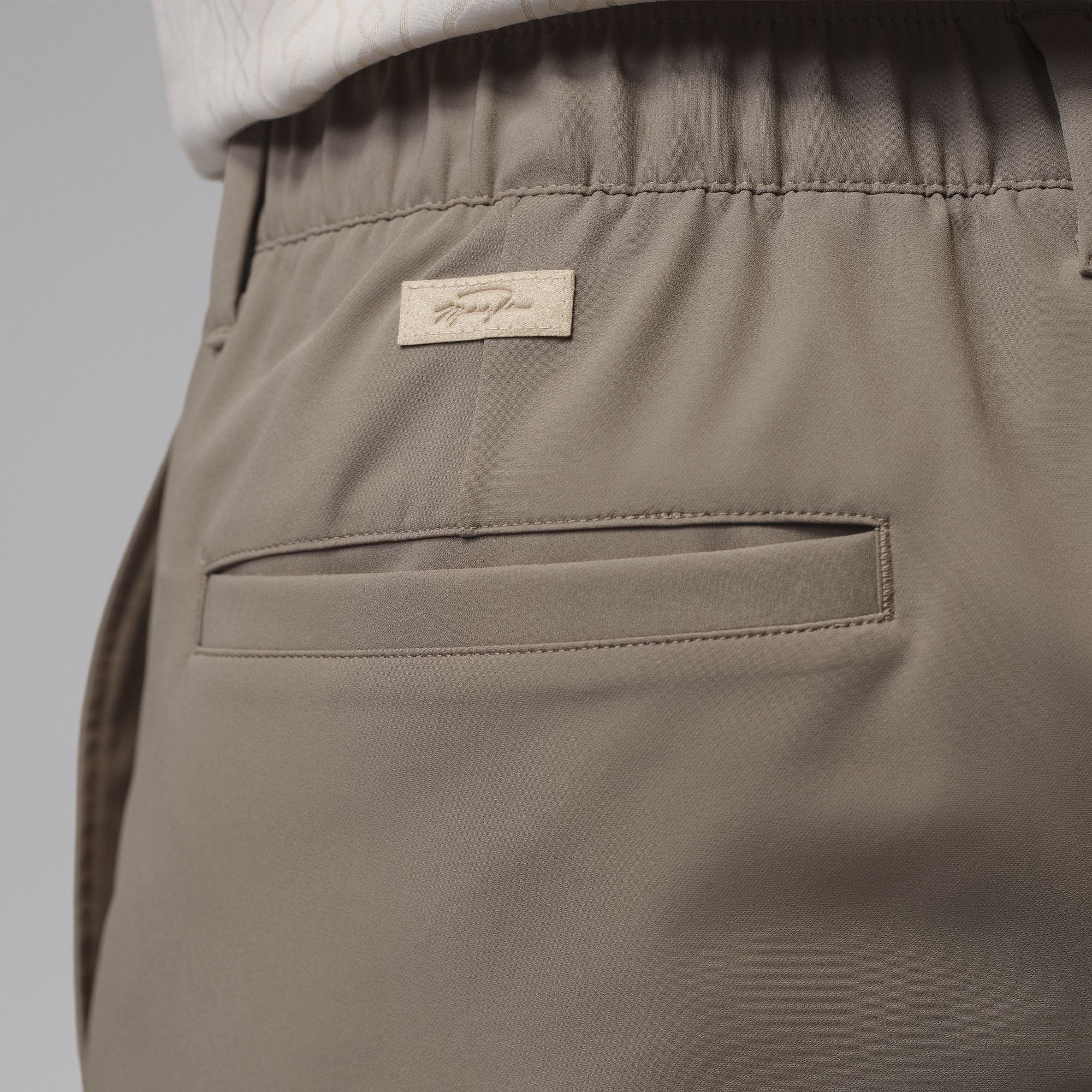 Air Jordan "Sport Golf Shorts" Mens - Olive Grey / Olive Grey - Image 3