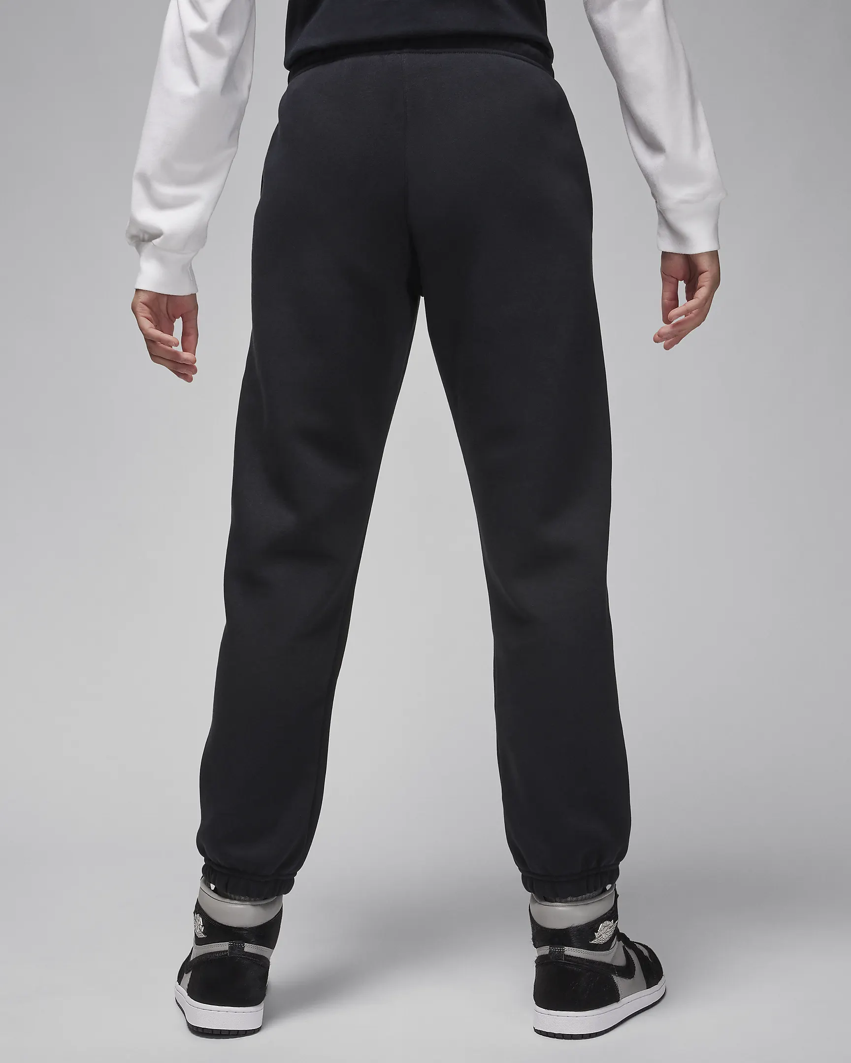 Jordan "Brooklyn Fleece Pant" W - Black / Sail - Image 3
