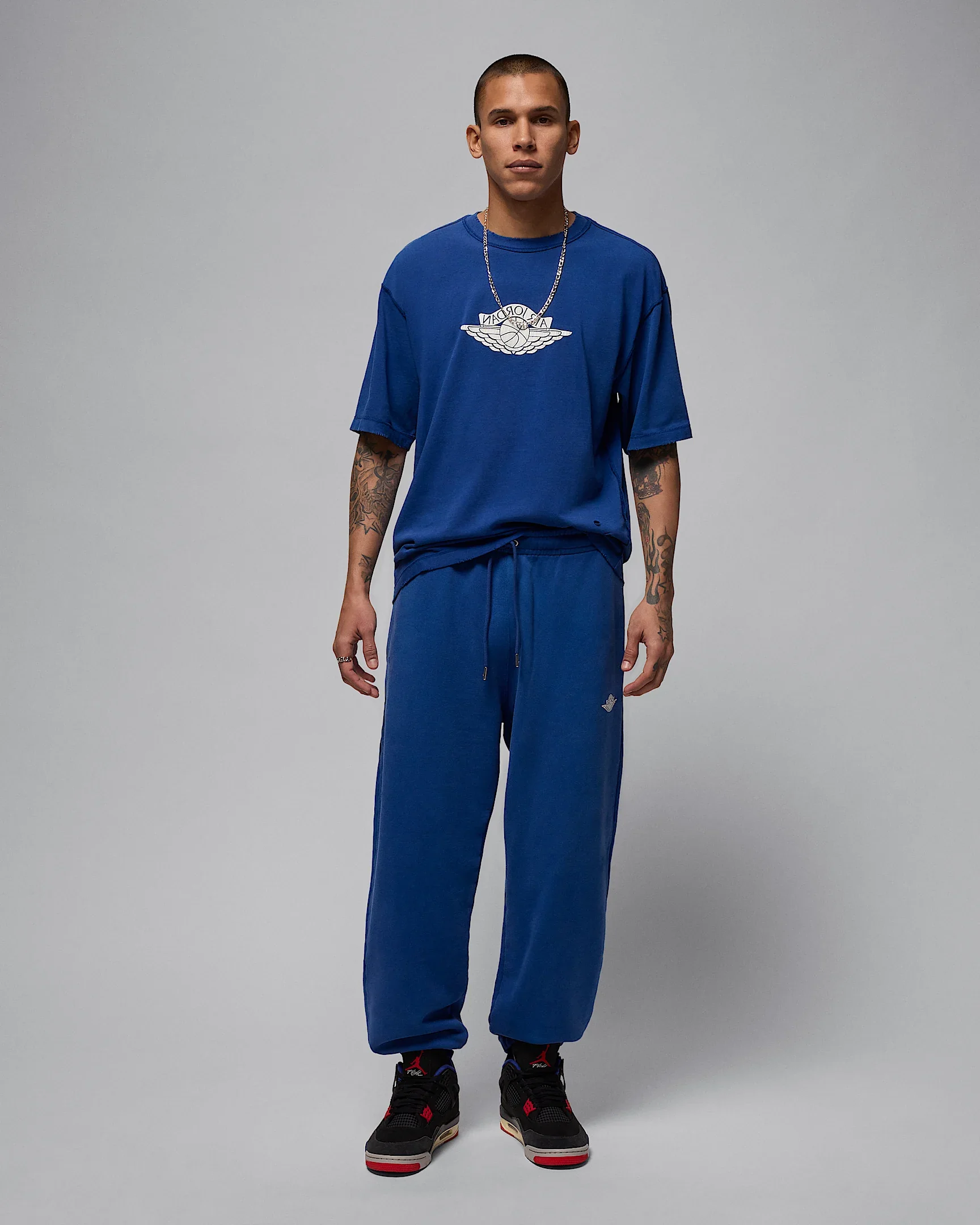 Jordan "Rare Air T-Shirt" M - Deep Royal/Sail - Image 4