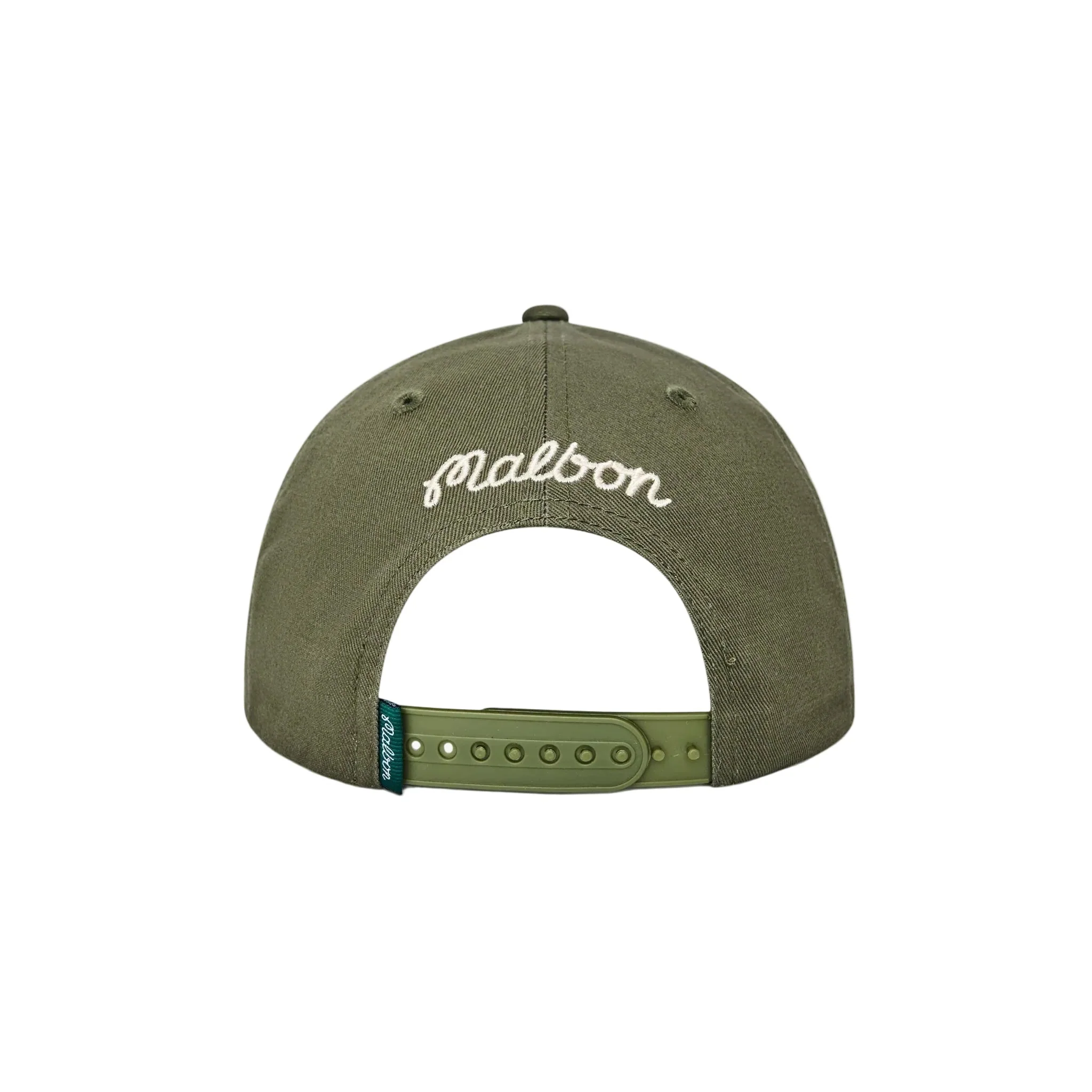 Malbon "Horizon Snapback" Mens - Olivine - Image 3