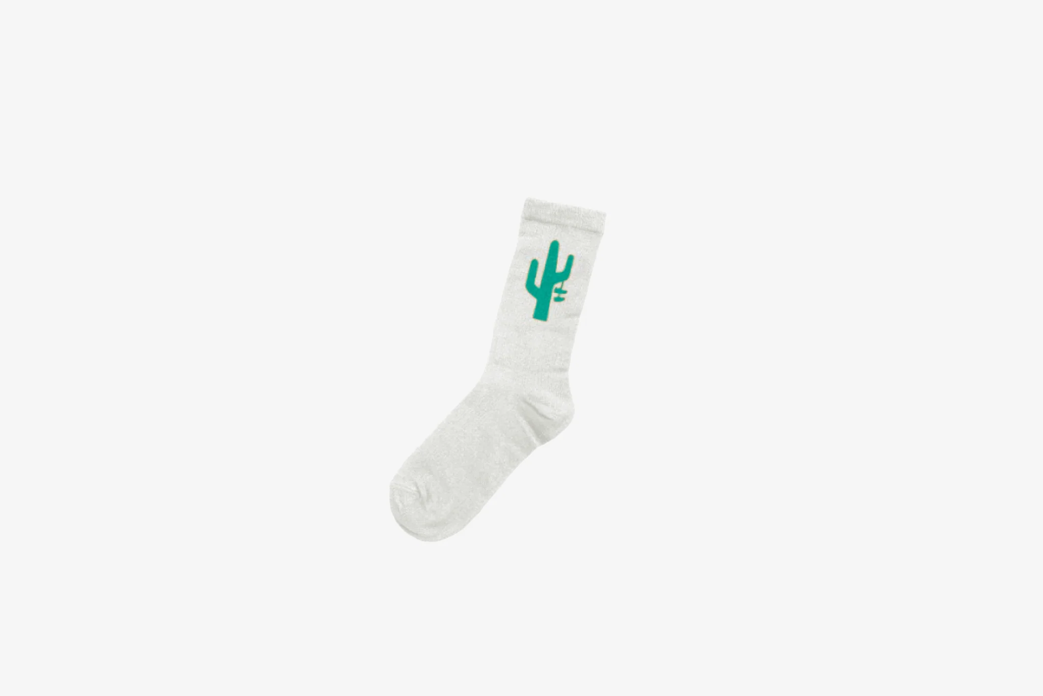 Manor "Hang Time Sock" - White / Teal - Image 4
