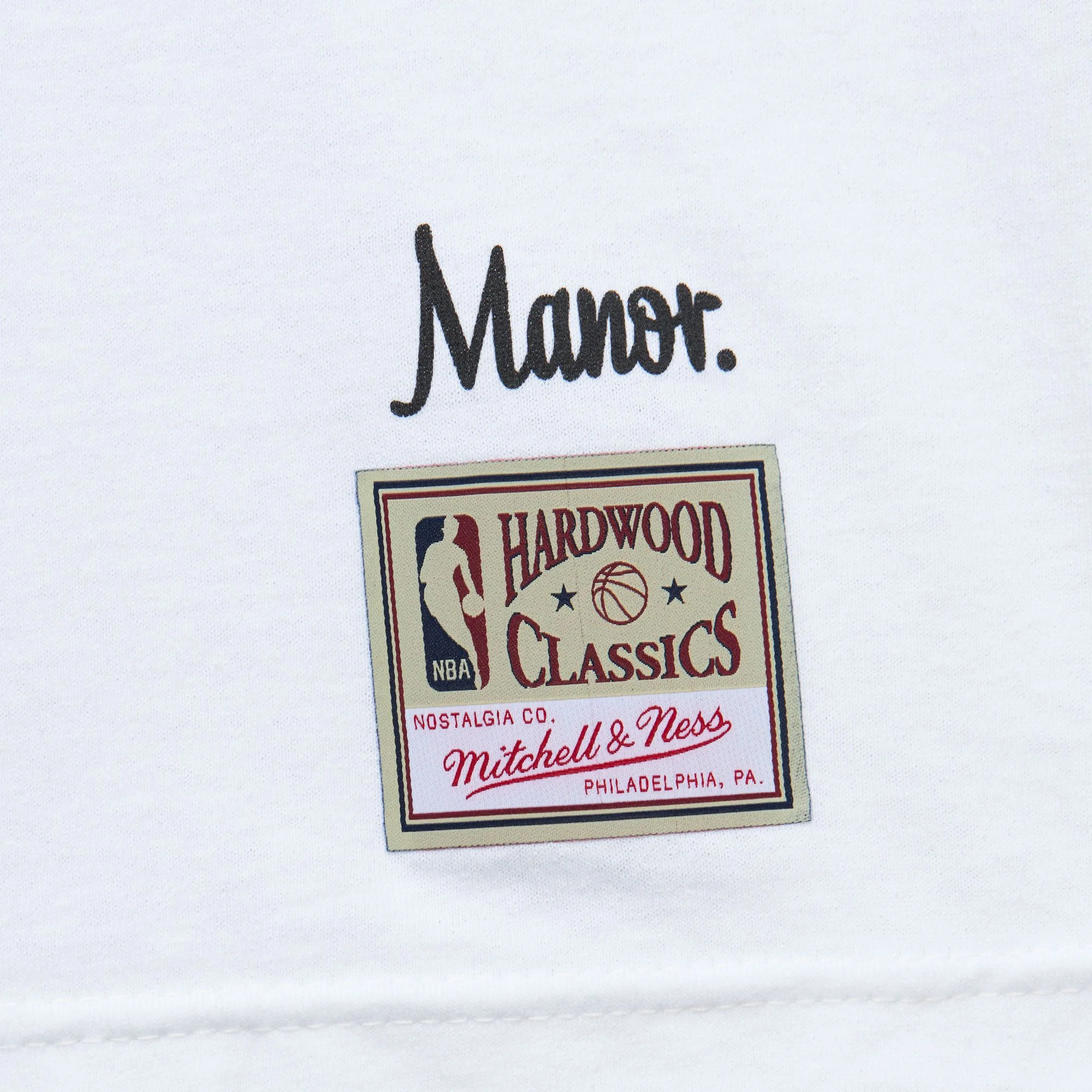 Mitchell & Ness x Manor "Phoenix Suns 1968 Tee" M - White / Orange - Image 4