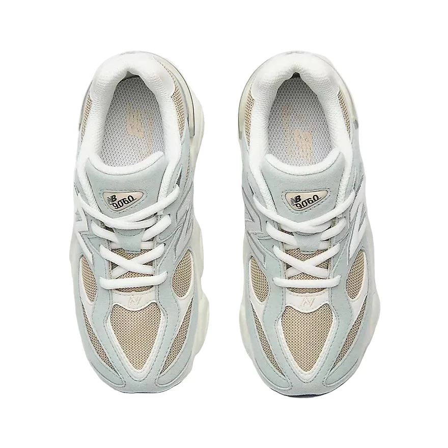 New Balance "9060" Preschool - Grey / Brown - Image 3