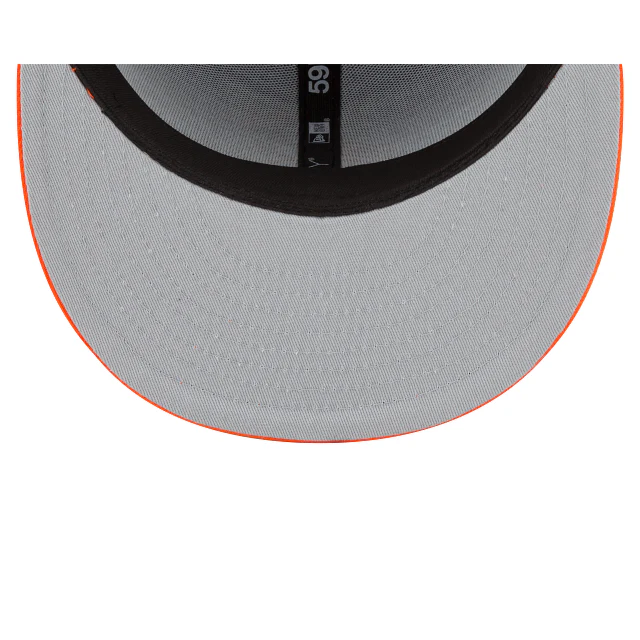 New Era "Phoenix Suns 59FIFTY Fitted Hat" - Purple / Orange - Image 4
