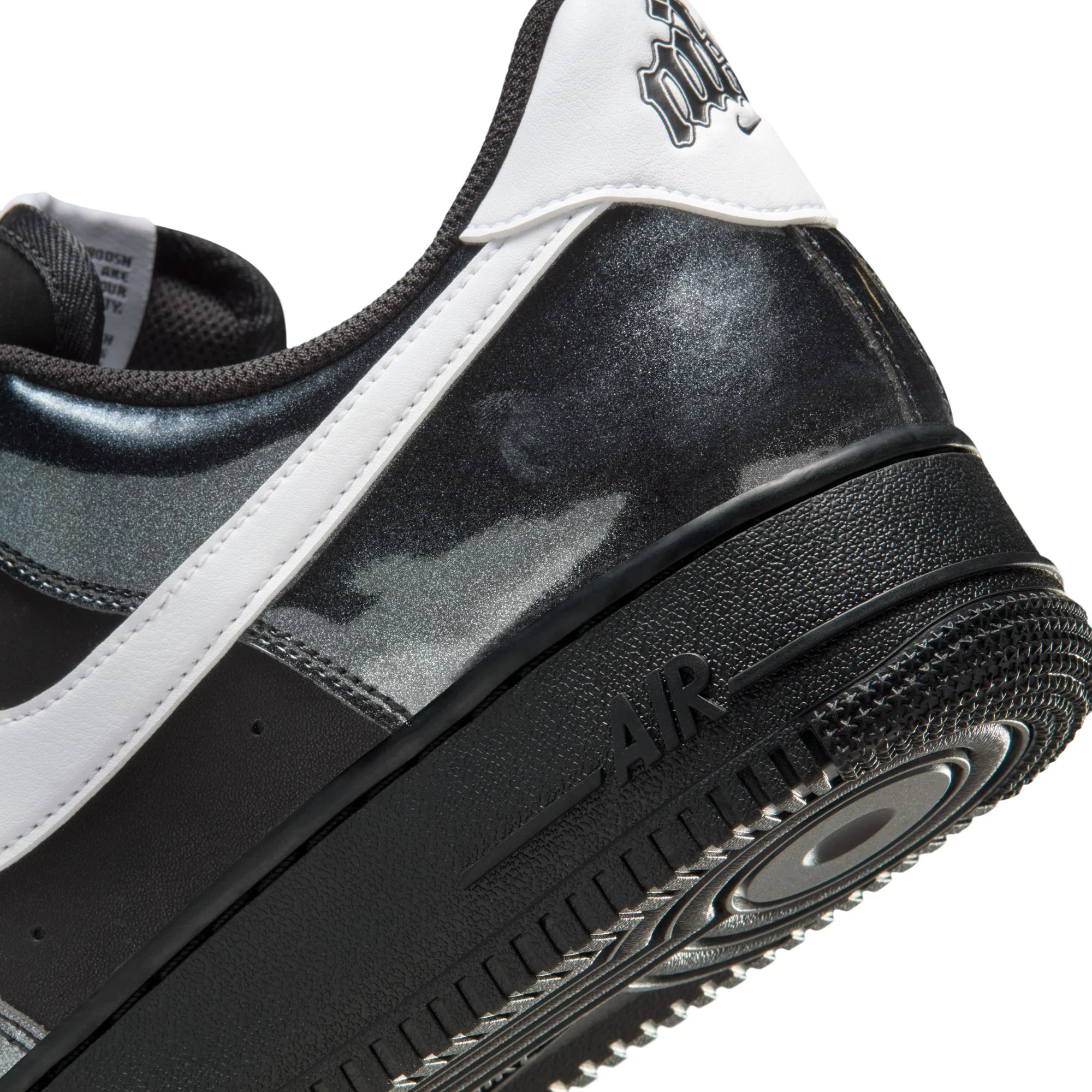 Nike "Air Force 1 '07" Mens - Black / White - Image 5