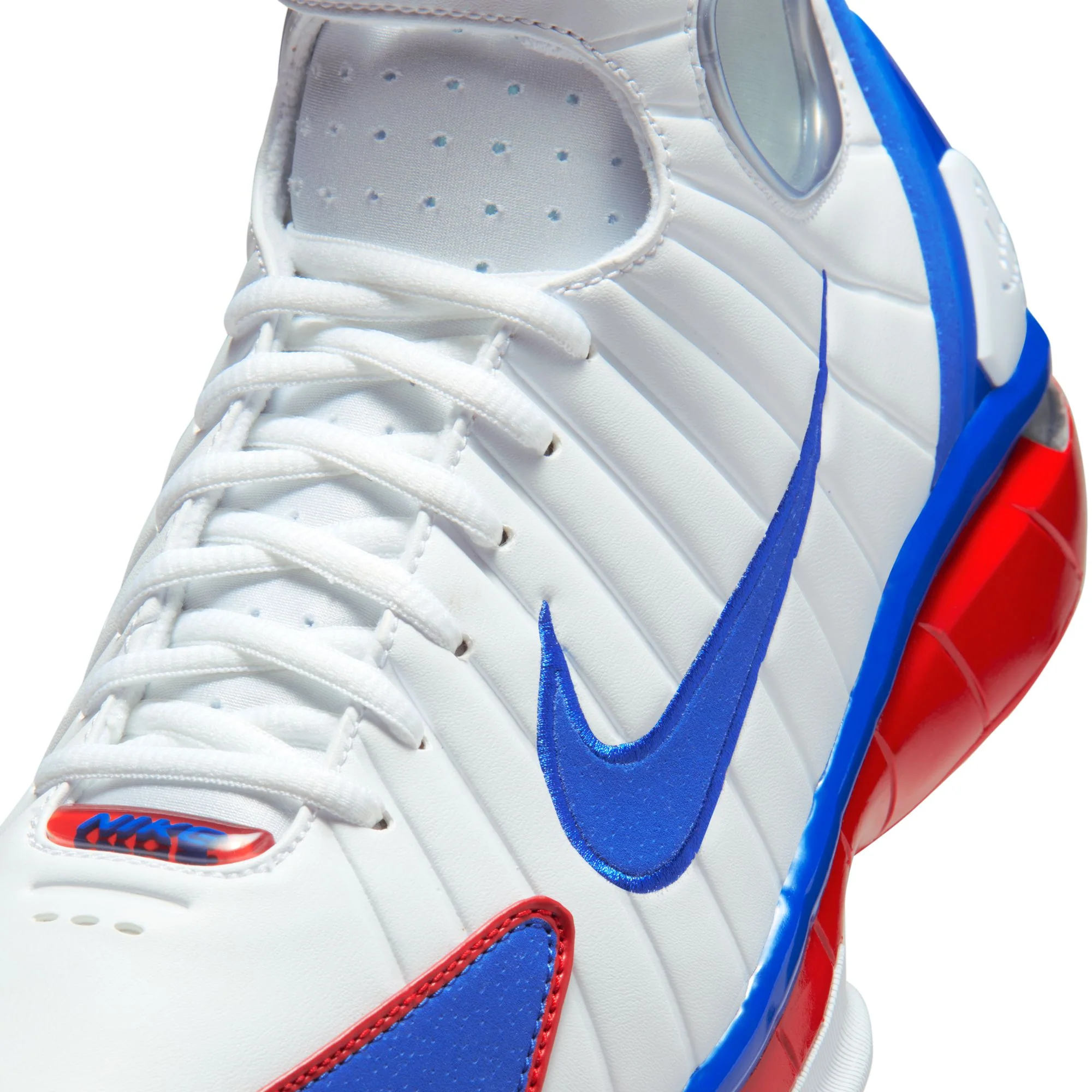 Nike "Air Zoom Huarache 2K4 All-Star" Mens - White / Varsity Royal - Image 6