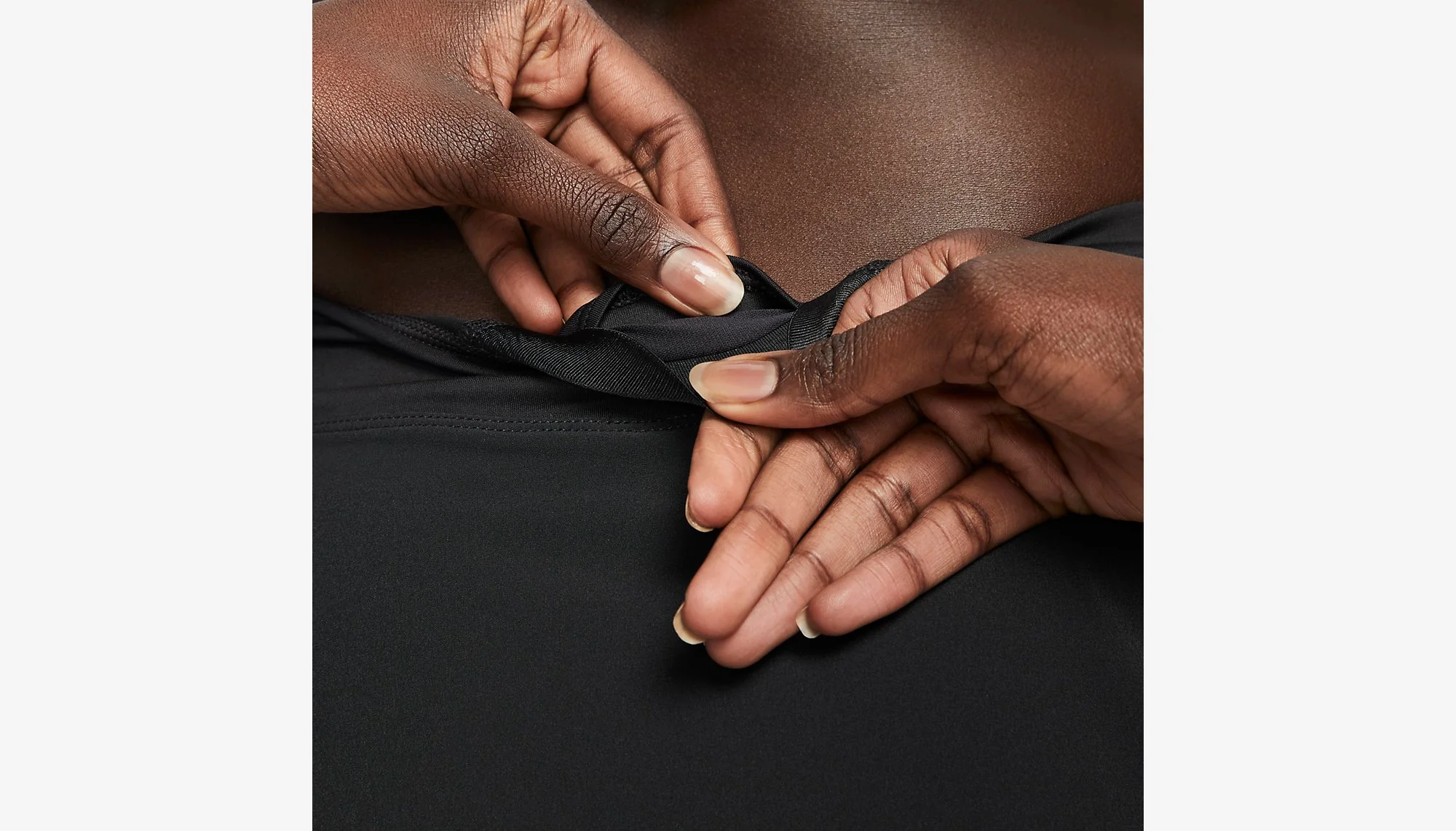 Nike "Dri-FIT 17" Golf Skort" W - Black / Black - Image 6