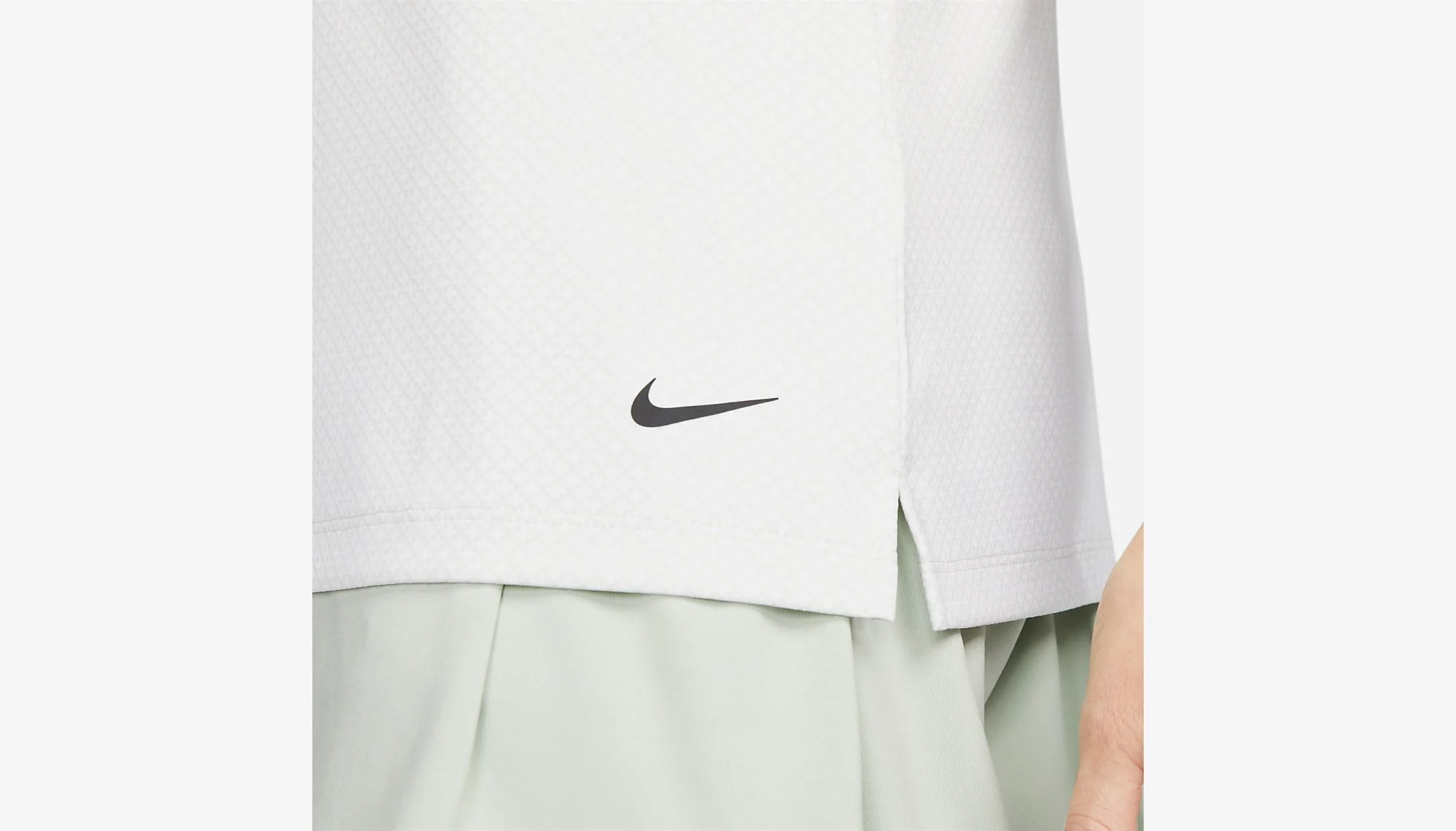 Nike  "Dri-FIT Victory Golf Polo" W - White / Photon Dust - Image 4