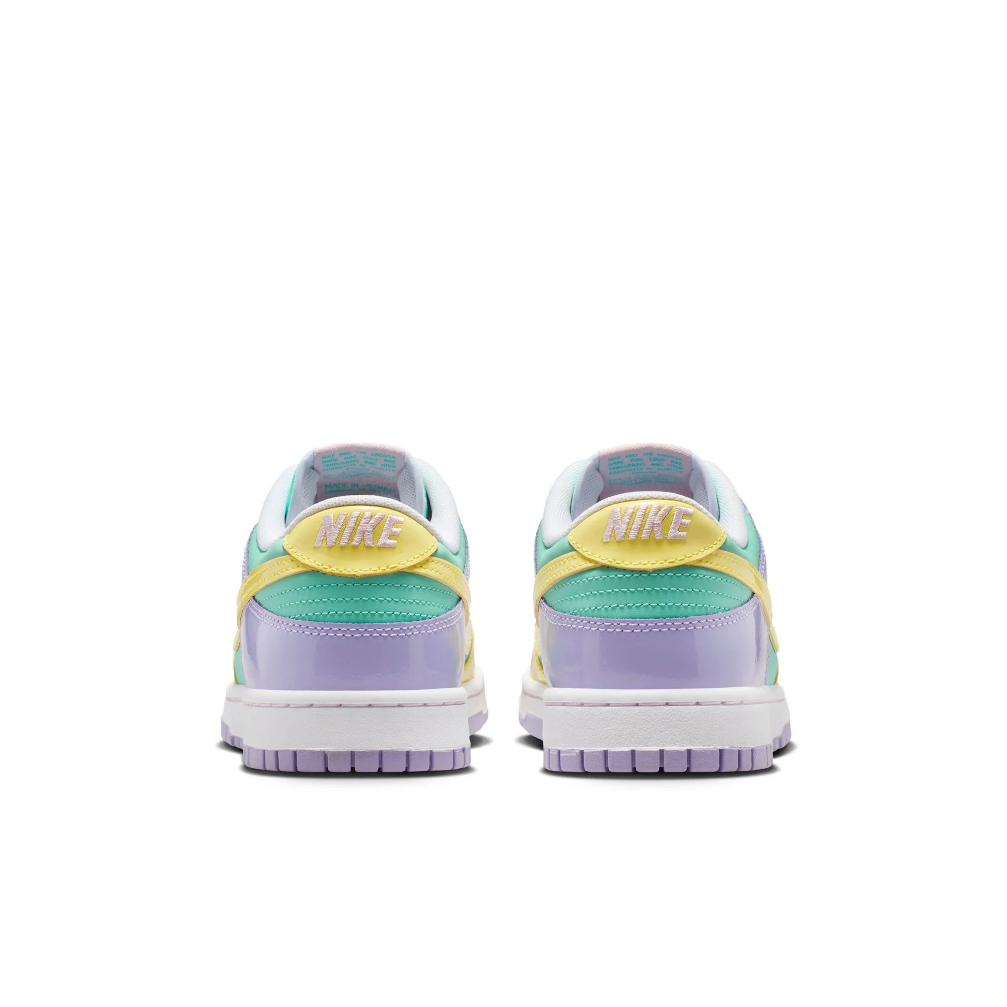 Nike "Dunk Low Retro" Mens - Emerald Rise / Yellow Pulse - Image 7