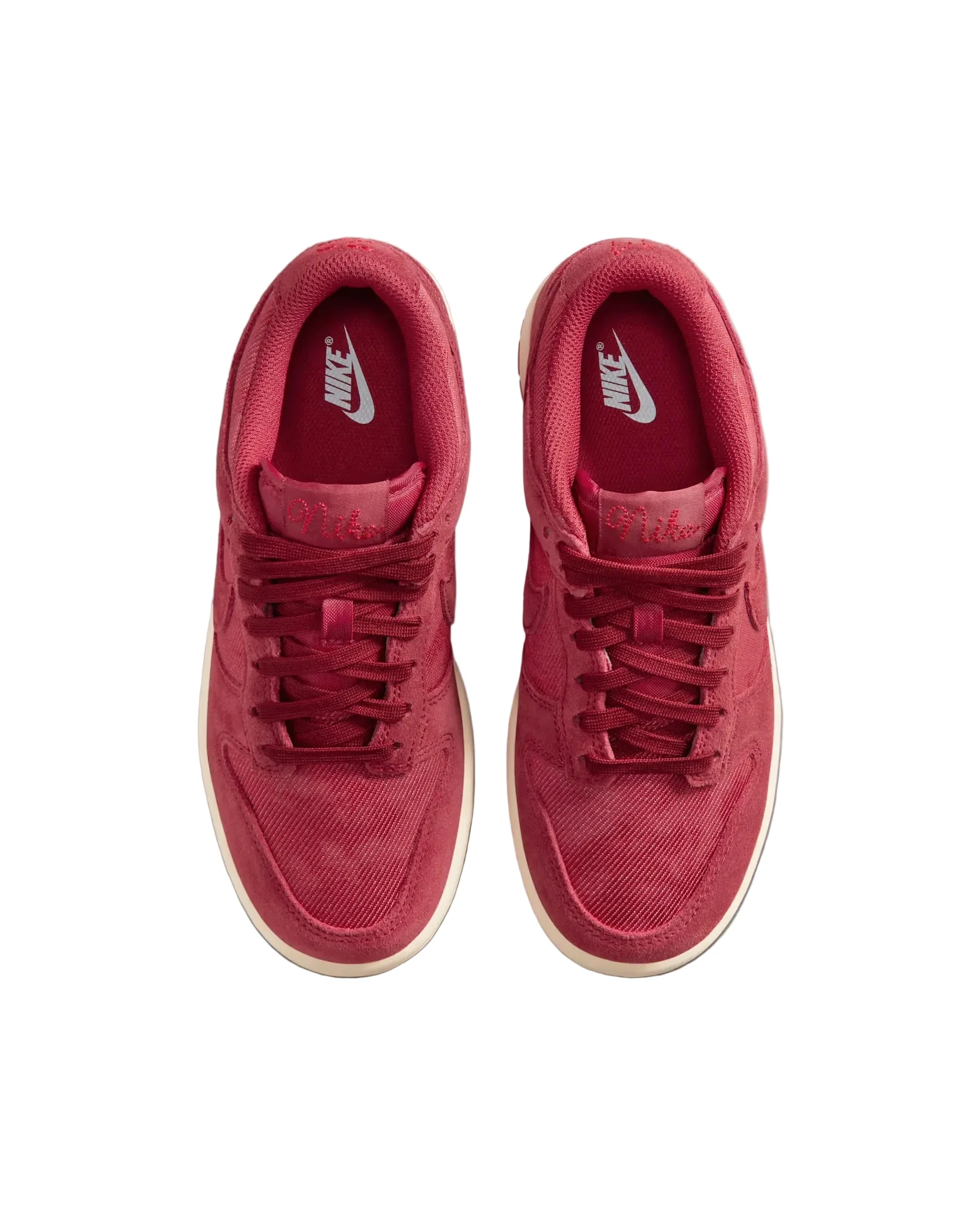 Nike "Dunk Low SE" Grade School - Team Crimson / Team Crimson - Image 3