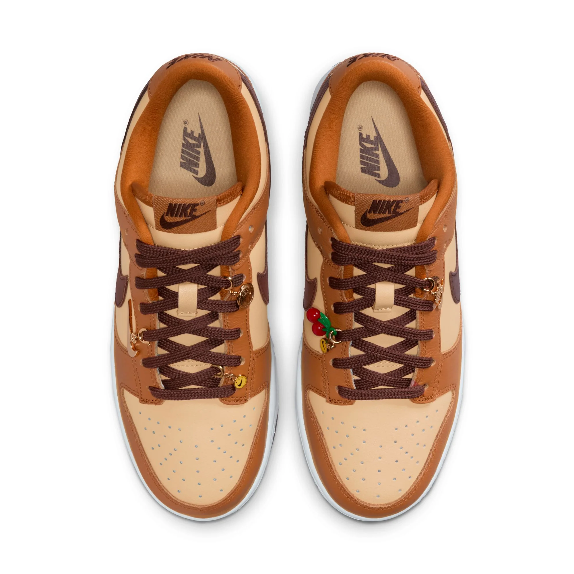 Nike "Dunk Low" Womens - Desert Ochre / Fauna Brown - Image 3