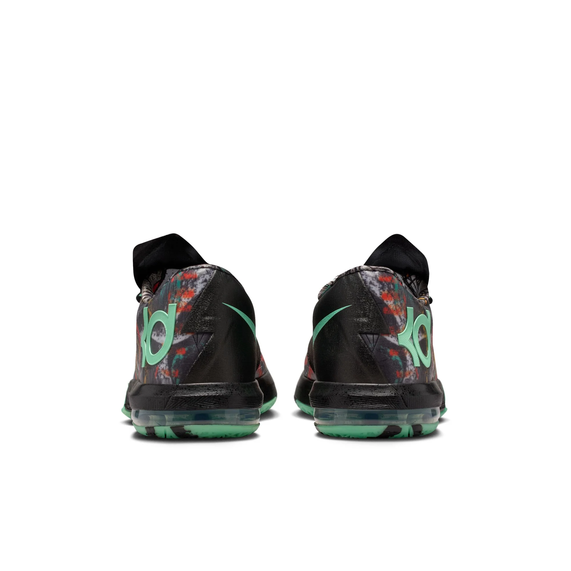 Nike "KD VI" Mens - Multi-color / Green Glow - Image 3