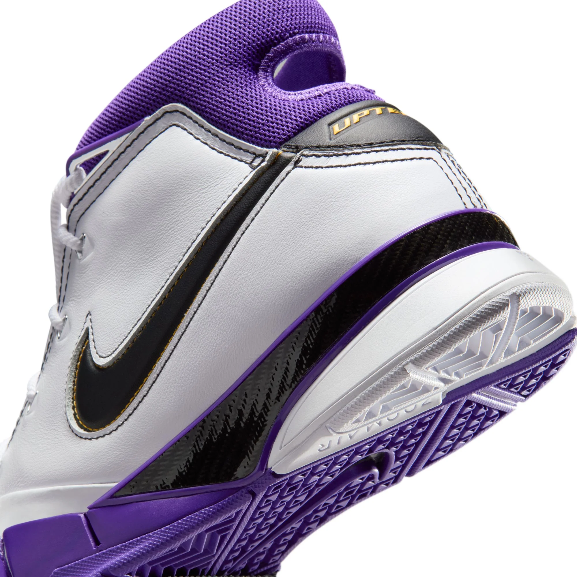 Nike "Kobe I Protro" Mens - White / Black / Court Purple - Image 6