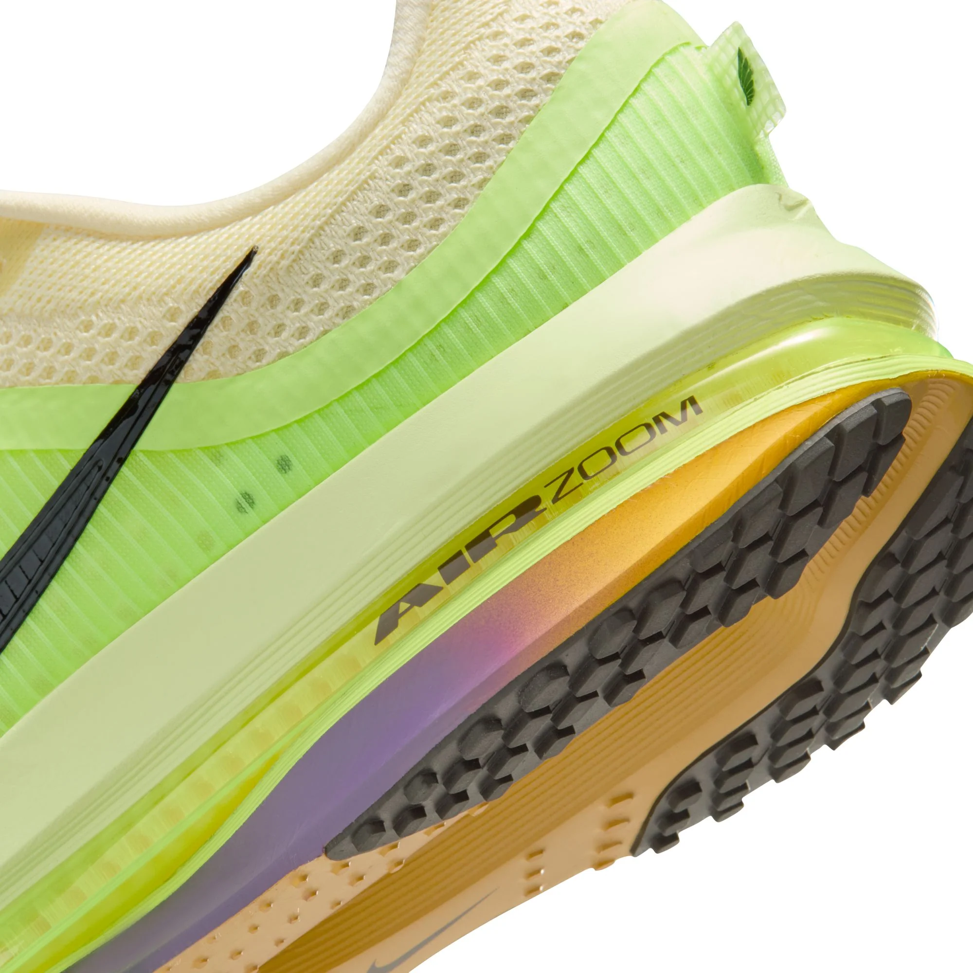 Nike "Pegasus Premium" Mens - Alabaster / Black / Barely Volt - Image 4