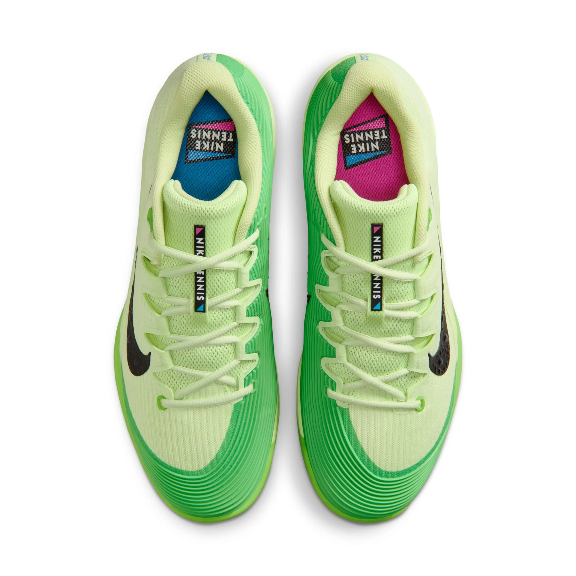 Nike "Zoom Vapor 12 HC PRM" Mens - Lt Liquid Lime / Black - Image 3