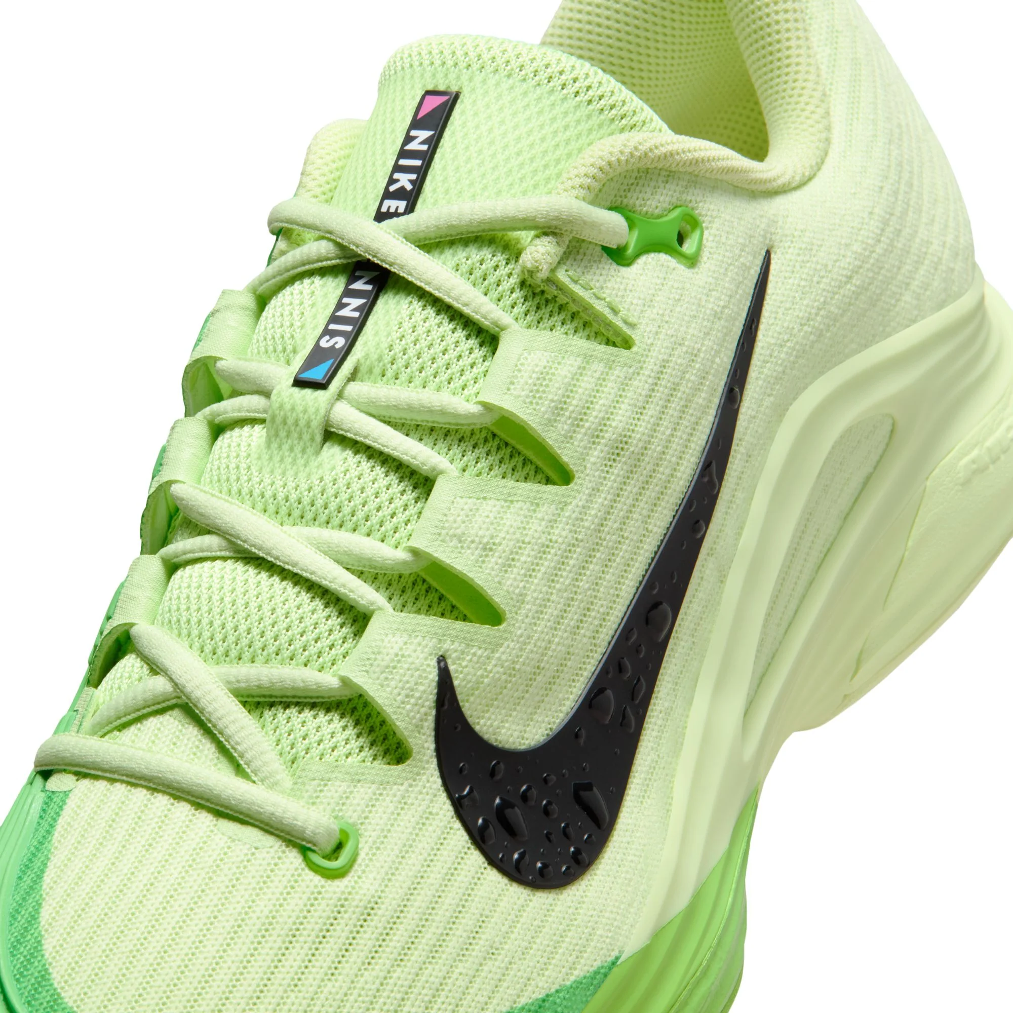 Nike "Zoom Vapor 12 HC PRM" Mens - Lt Liquid Lime / Black - Image 5